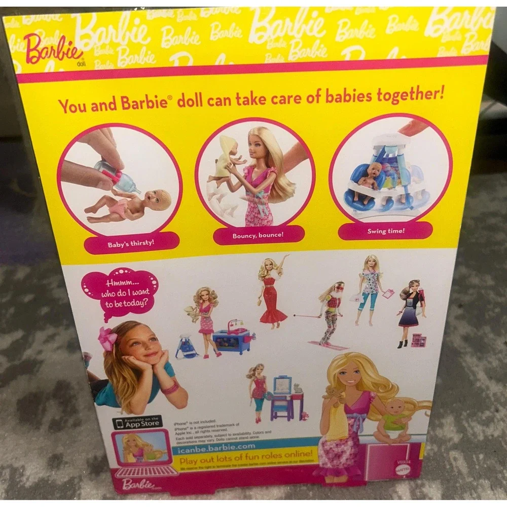 Mattel Barbie You Can Be Anything.....Babysitter Doll Playset (NEW) Rare Find
